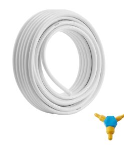 VEVOR 25м PEX-AL-PEX труба для теплої підлоги, Ø16мм, товщина 2мм, антикиснева, гнучка для водопроводу