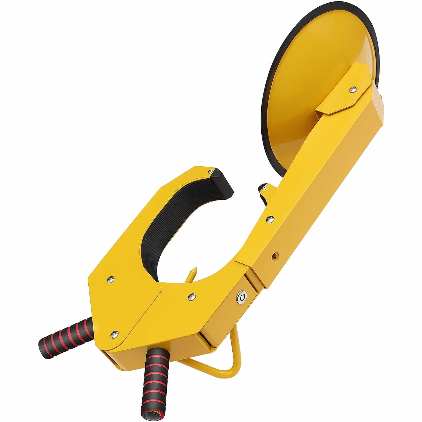 VEVOR Heavy-Duty Adjustable Trailer Wheel Lock Clamp, Anti-Theft Tire Boot for Cars, Trucks, SUVs & RVs, Fits 160-380mm Tires — Attēls 12