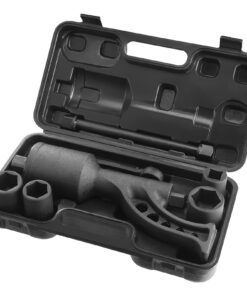 VEVOR Heavy Duty Torque Multiplier Wrench Set, 1" Drive, 1:64 Ratio, 6800Nm, 4 Sockets, for Truck/RV Lug Nut Removal