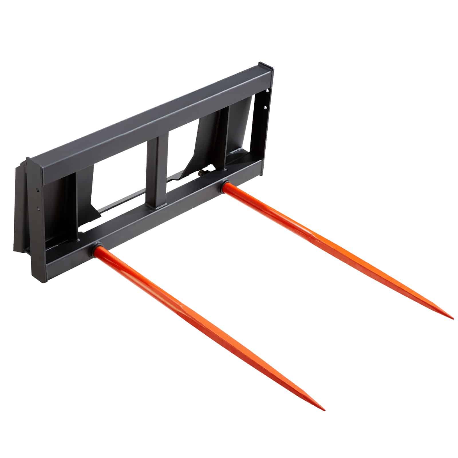 VEVOR 124 см копья для сена 2шт, грузоподъёмность 1360 кг, быстрое крепление для погрузчика и трактора