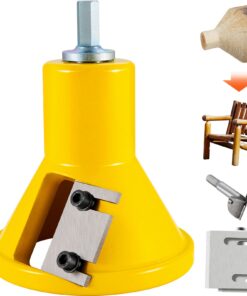 VEVOR 38 mm Tenon Cutter Kit – Aluminum & Steel Log Furniture Tool with Dual Blades for DIY & Woodworking Projects