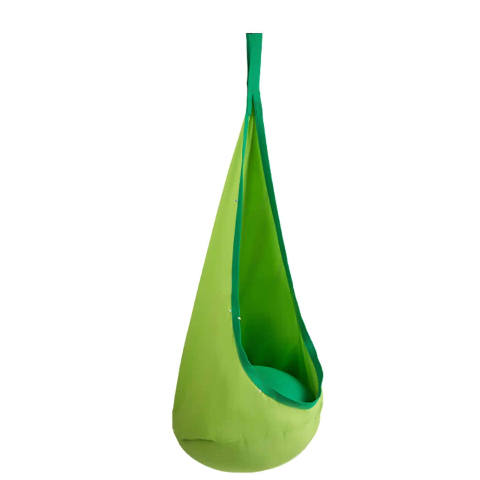 VEVOR Kids Hanging Pod Swing Chair with LED Lights, Cotton Hammock Seat, Adjustable 2m Rope, 54.4kg Capacity - Image 11