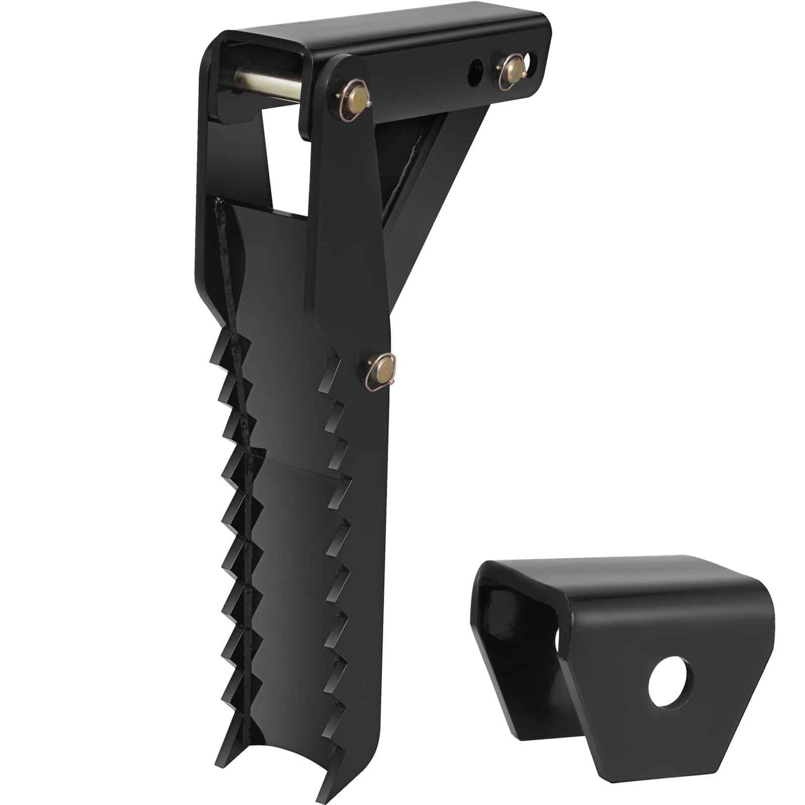 VEVOR 91cm Adjustable Backhoe Thumb Clamp – Heavy-Duty Weld-On Attachment with 13mm Steel Teeth for Excavators & Tractors