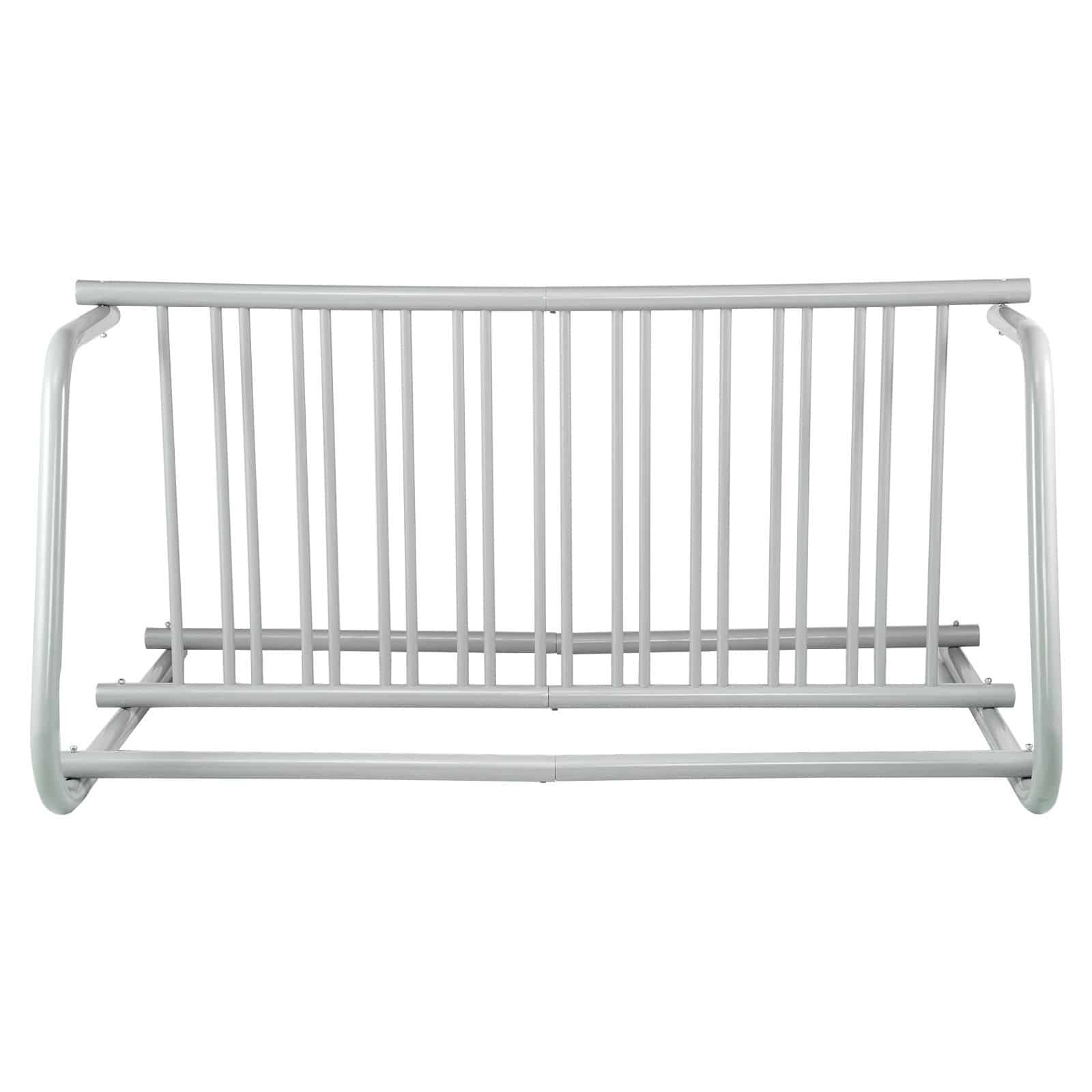 VEVOR 1.5m Steel Floor Bike Rack for 10 Bikes, Dual-Sided Stand for Garages, Streets, Yards, Events — изображение 10