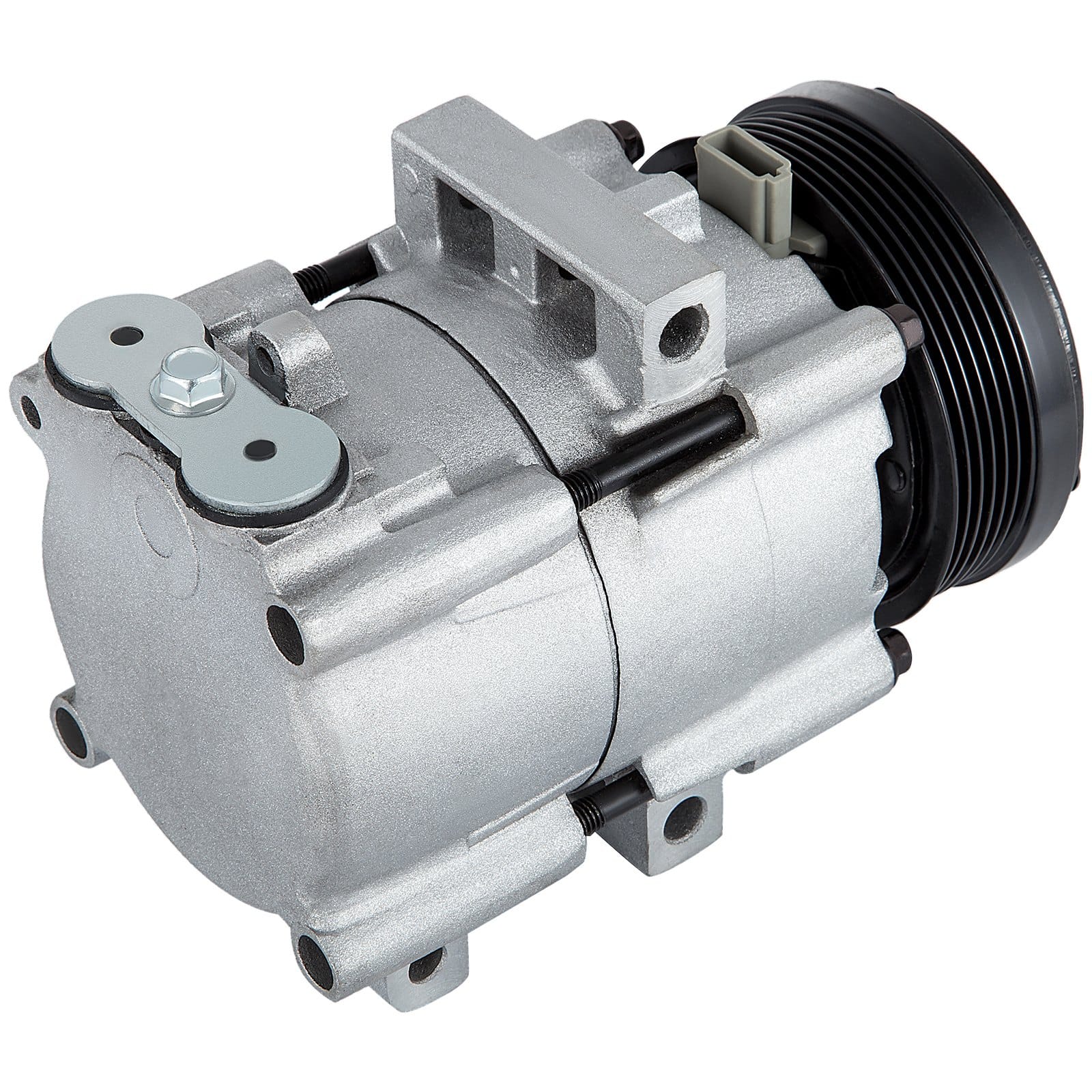 VEVOR Universal AC Compressor with Clutch for Ford/Lincoln/Mercury 1993–2007, 4.2L/4.6L/5.4L/6.8L, FS10 Type, Aluminum, OEM Fit — attēls 11
