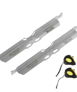 VEVOR 2-Pack Wheel Alignment Toe Plates, Stainless Steel, Precise Toe Angle Tool with 5m Measuring Tapes & Conversion Chart