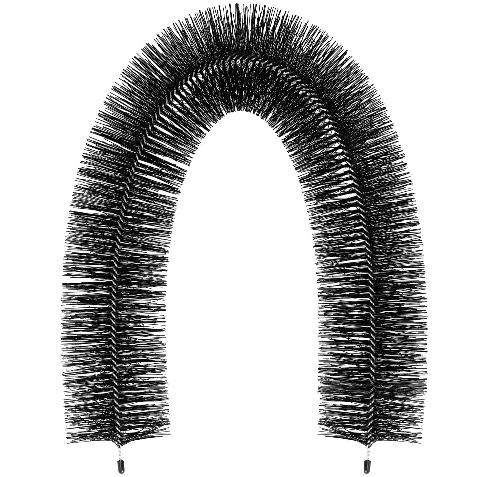 VEVOR 4.33 cm Gutter Guard Brush Set, 4.6 m Total, Fits 12.7 cm Gutters, Galvanized Steel Wire, DIY Leaf & Debris Protection - Зображення 9