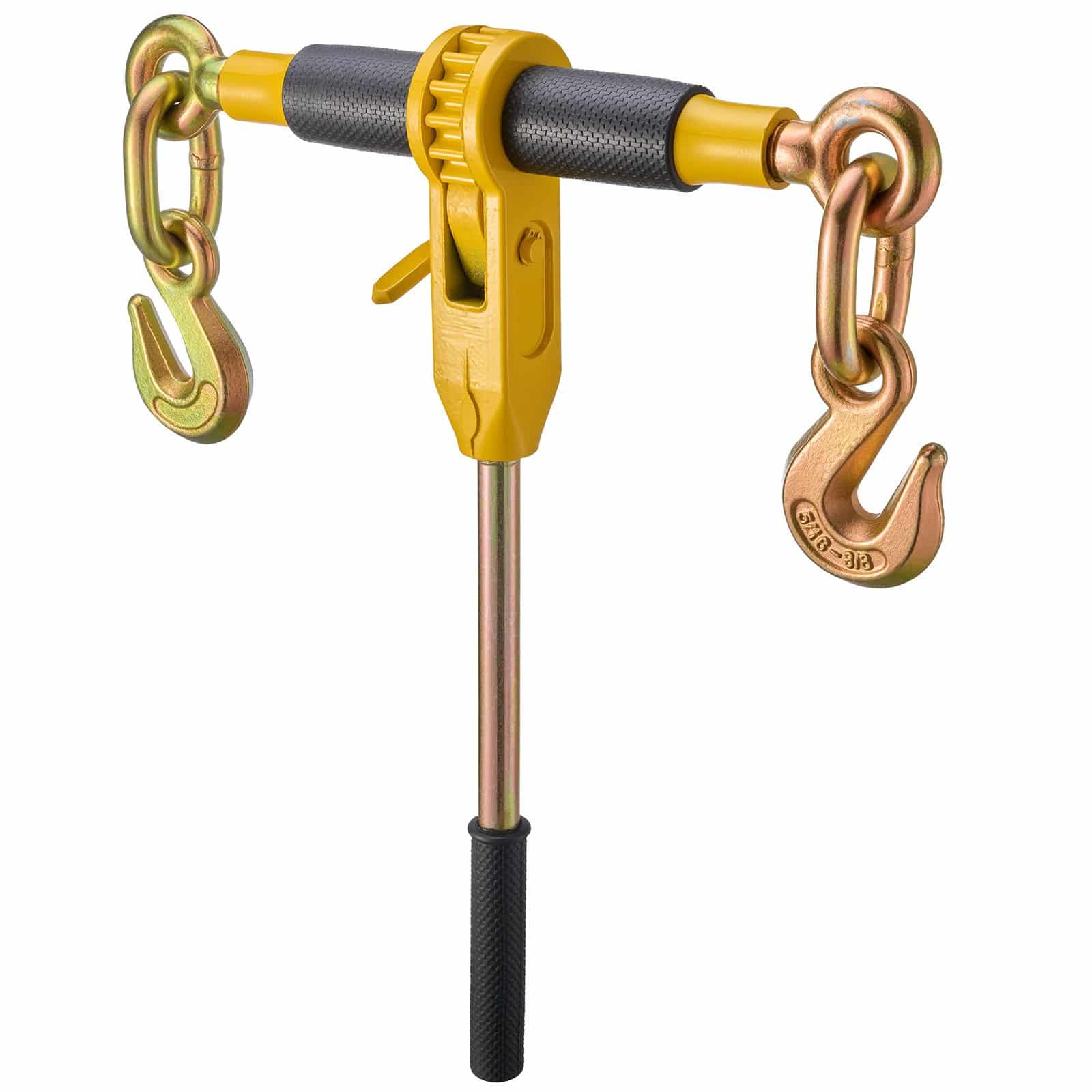 VEVOR 2PCS Ratchet Chain Binders with G80 Chains, 3/8''–1/2'', 5443 kg Load Limit, Anti-skid Handle, For Flatbed Truck & Trailer - Зображення 10