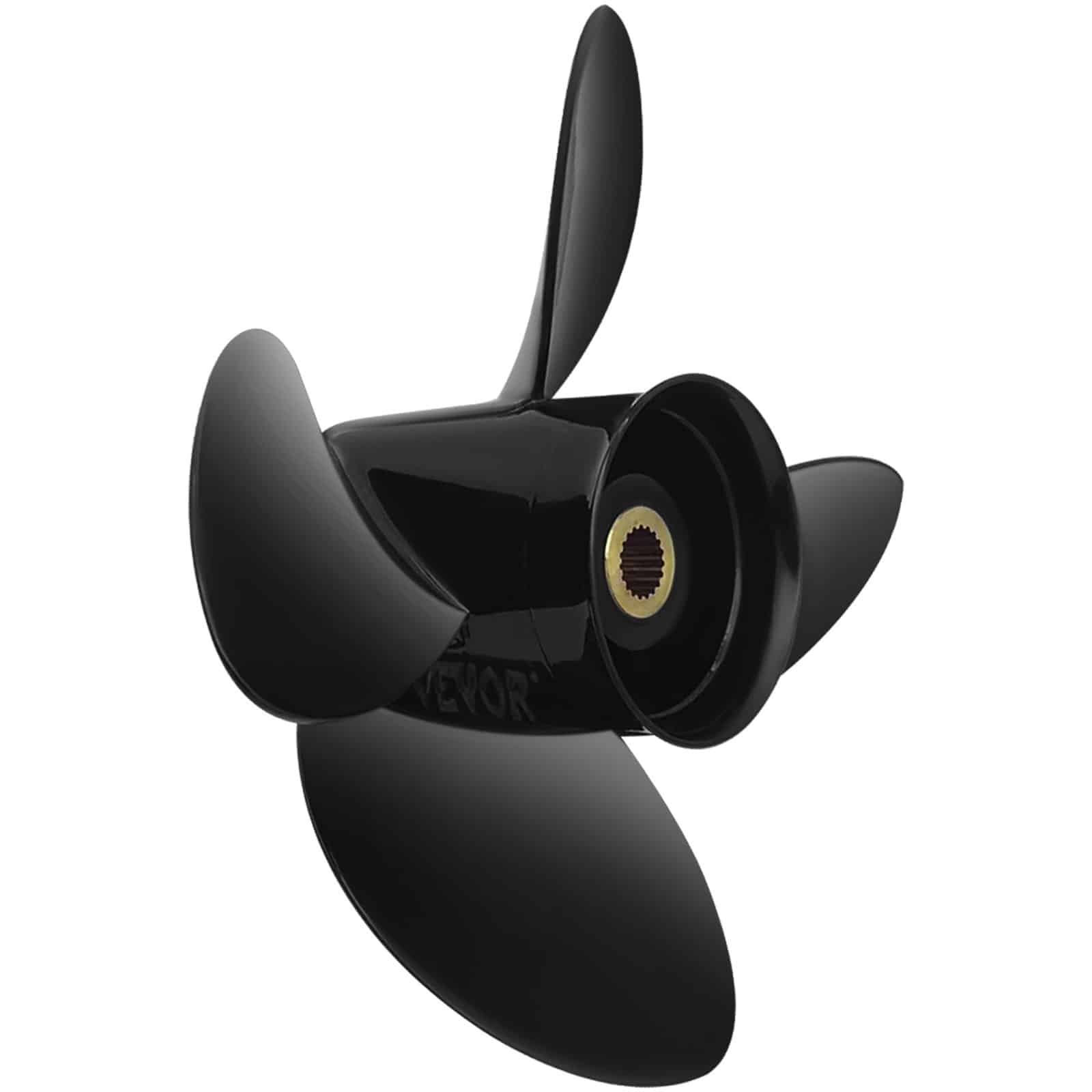 VEVOR 4-Blade 361mm x 483mm Aluminium Boat Propeller for Volvo Penta SX Drive, OEM 3587522 Replacement, 19-Tooth RH — изображение 9