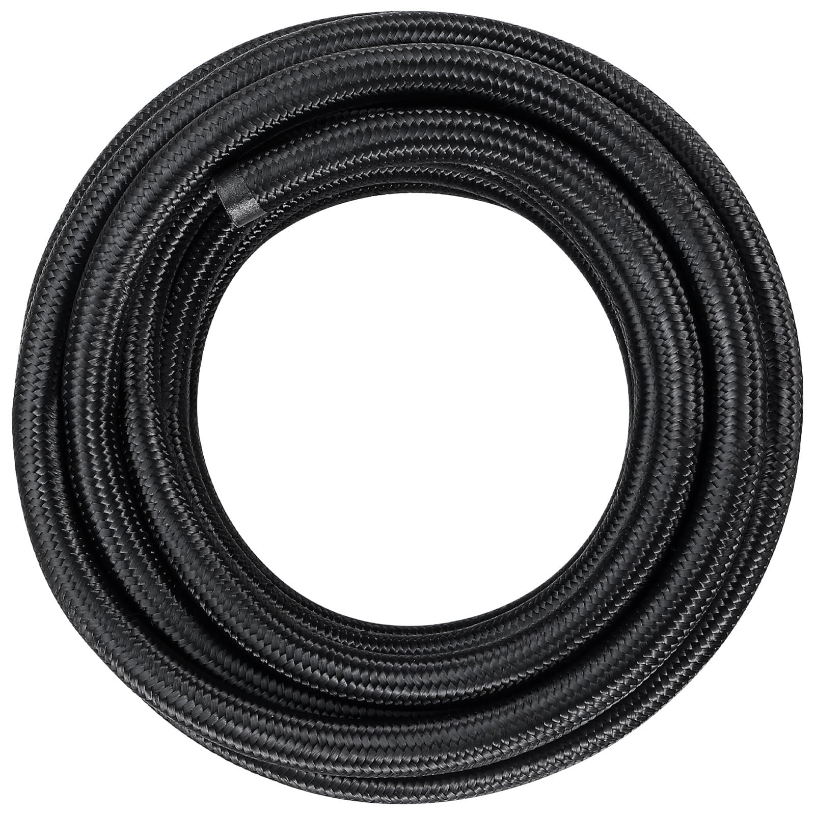 VEVOR 6AN Fuel Line Kit 6.8m, 8.6mm Nylon Braided Hose for Oil/Gas/Diesel, 12 Swivel Fittings, High-Pressure, Black - Image 10