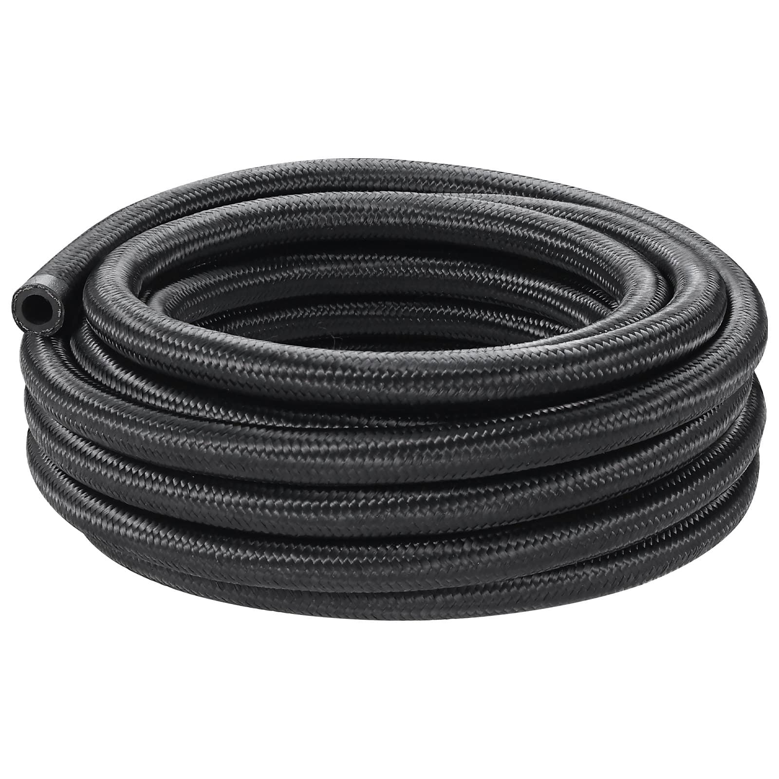 VEVOR 6AN Fuel Line Kit 6.8m, 8.6mm Nylon Braided Hose for Oil/Gas/Diesel, 12 Swivel Fittings, High-Pressure, Black - Image 11