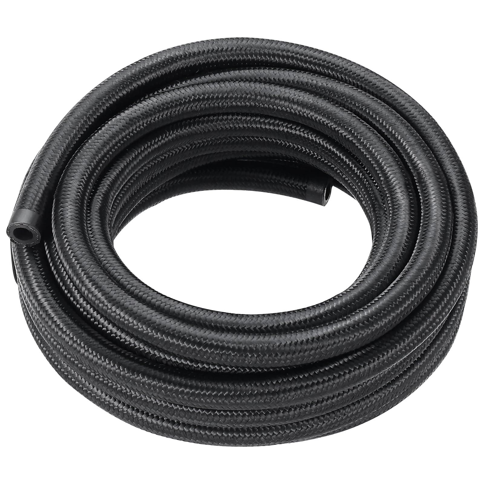 VEVOR 6AN Fuel Line Kit 6.8m, 8.6mm Nylon Braided Hose for Oil/Gas/Diesel, 12 Swivel Fittings, High-Pressure, Black - Image 12