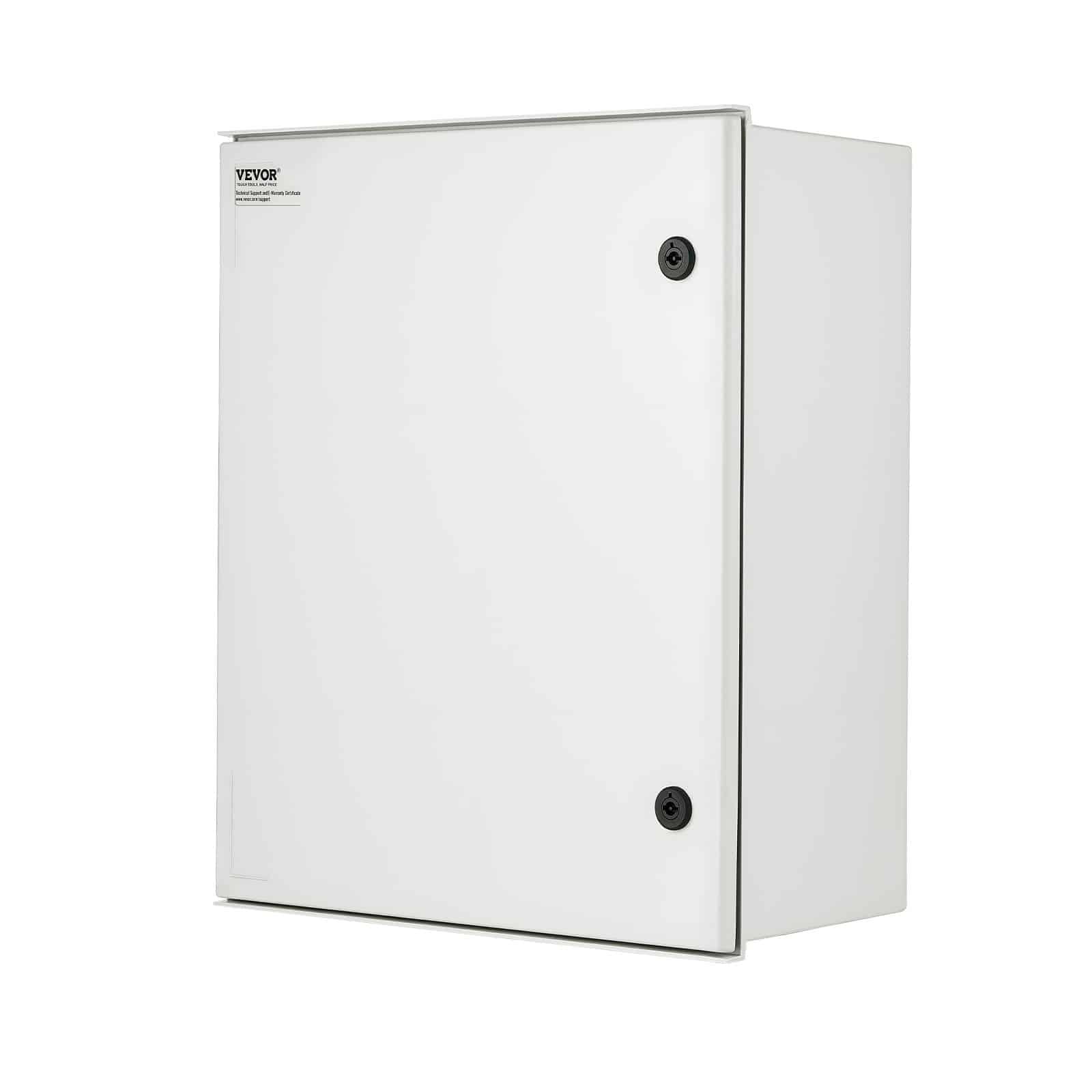VEVOR IP66 Waterproof Fiberglass Electrical Enclosure Box 50x40x20 cm Wall Mount with Lock & Backplate - Image 12