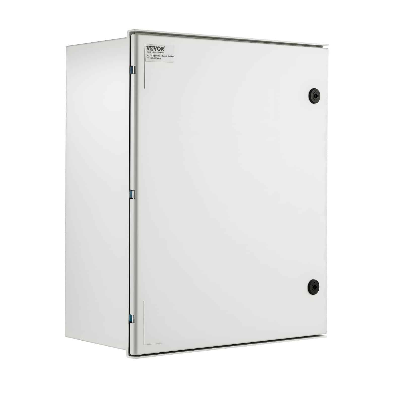 VEVOR IP66 Waterproof Fiberglass Electrical Enclosure Box 50x40x20 cm Wall Mount with Lock & Backplate - Image 9