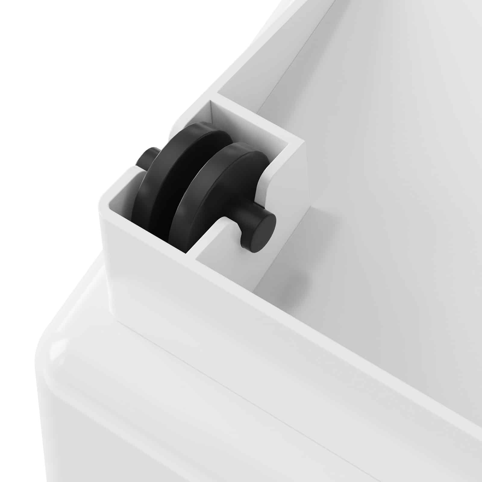 VEVOR 2x15L Airtight Pet Food Storage Bins with Measuring Cups & Wheels – BPA-Free PP, Stackable for Dog Food, Rice, Flour — изображение 12