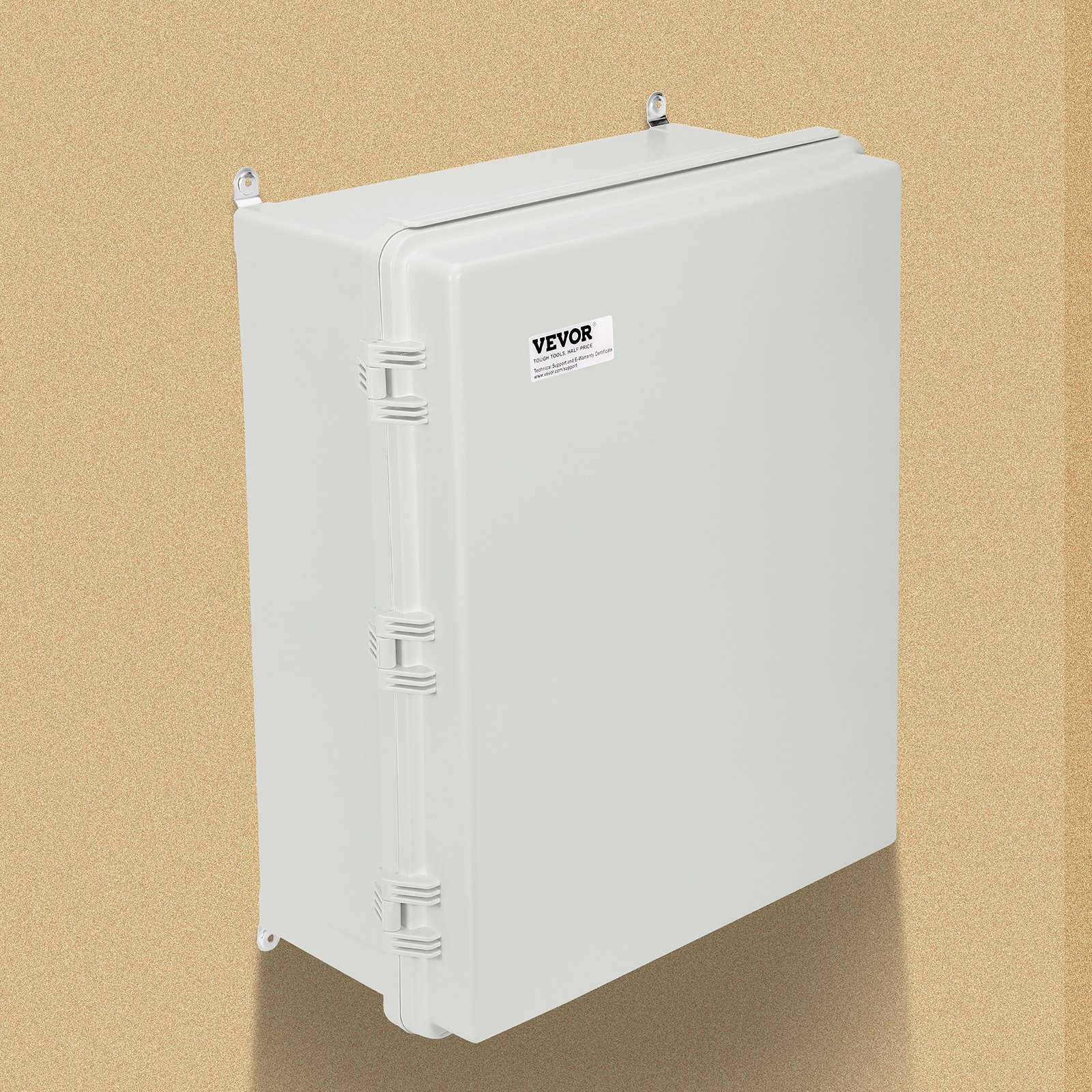 VEVOR IP67 Outdoor Electrical Junction Box 350x250x150mm ABS with Hinged Cover & Stainless Latch, Waterproof & Dustproof Enclosure - Зображення 8