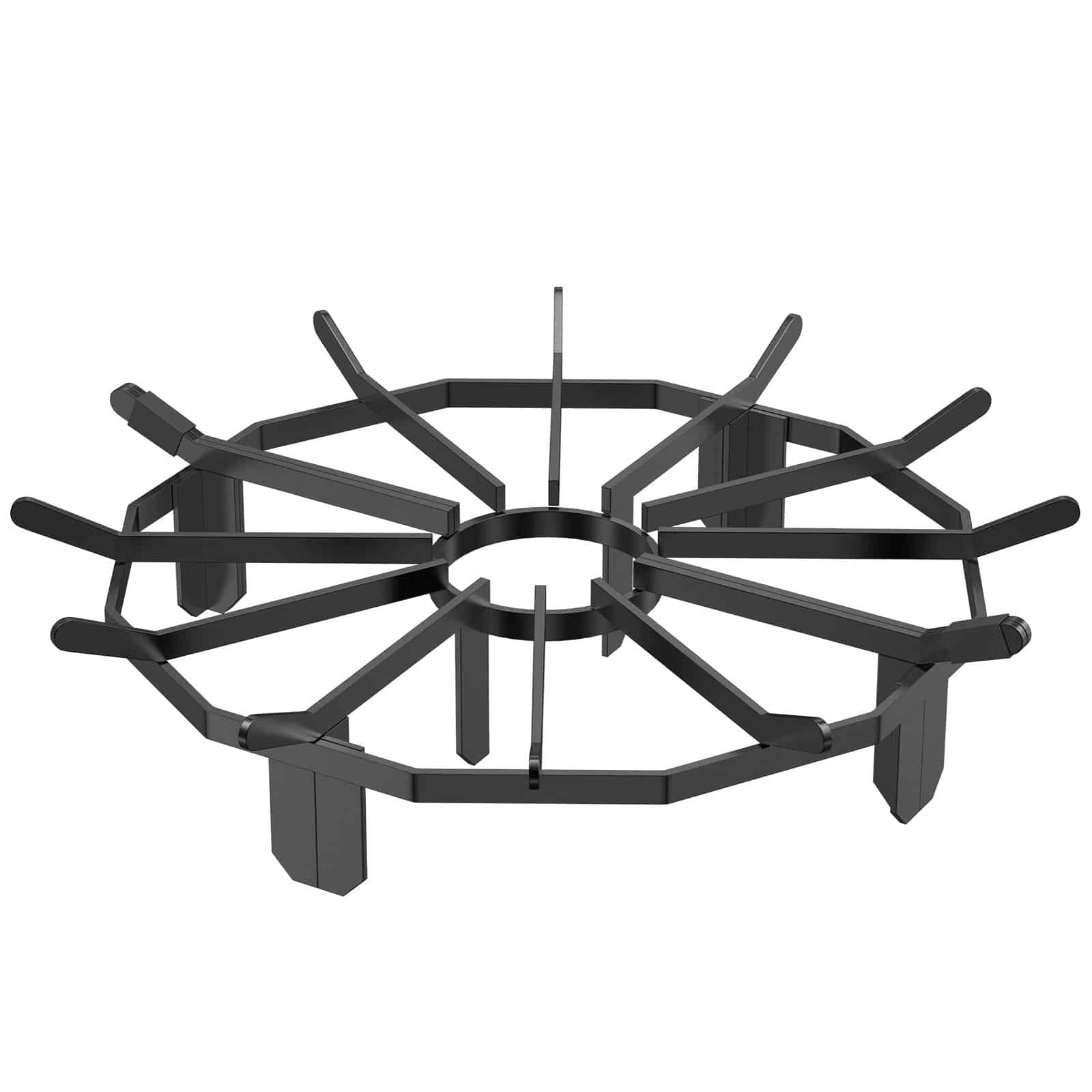 VEVOR 68.5cm Heavy Duty Steel Log Grate with 6 Legs, Firewood Rack for Fireplace, Wood Stove, and Outdoor Fire Pit — изображение 12