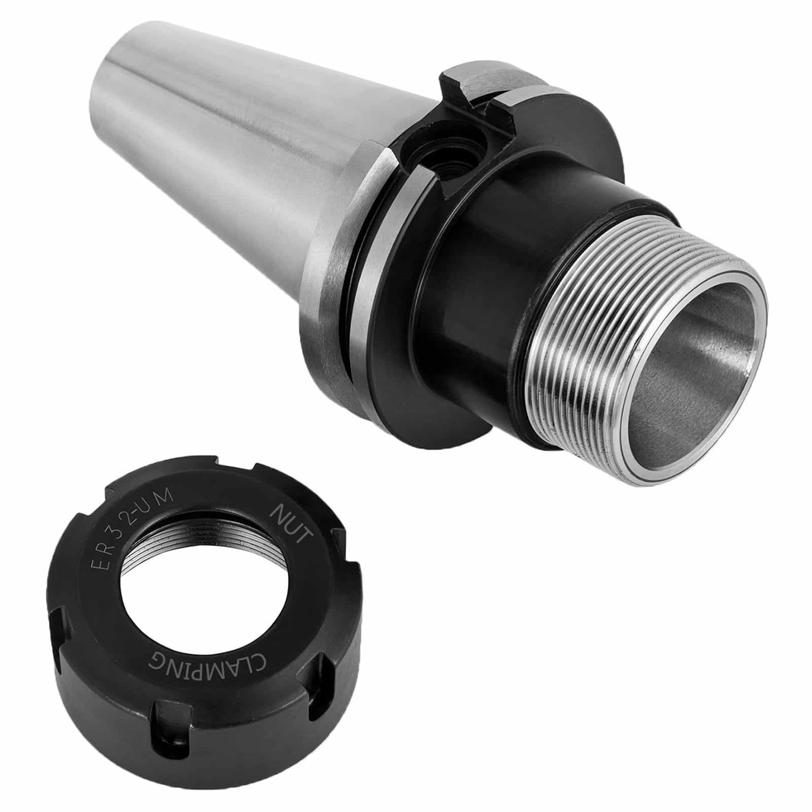 VEVOR 5-Piece CAT40 ER32 Collet Chuck Set, 70mm Gage Length, High Precision CNC Milling & Lathe Tool Holder — Attēls 10