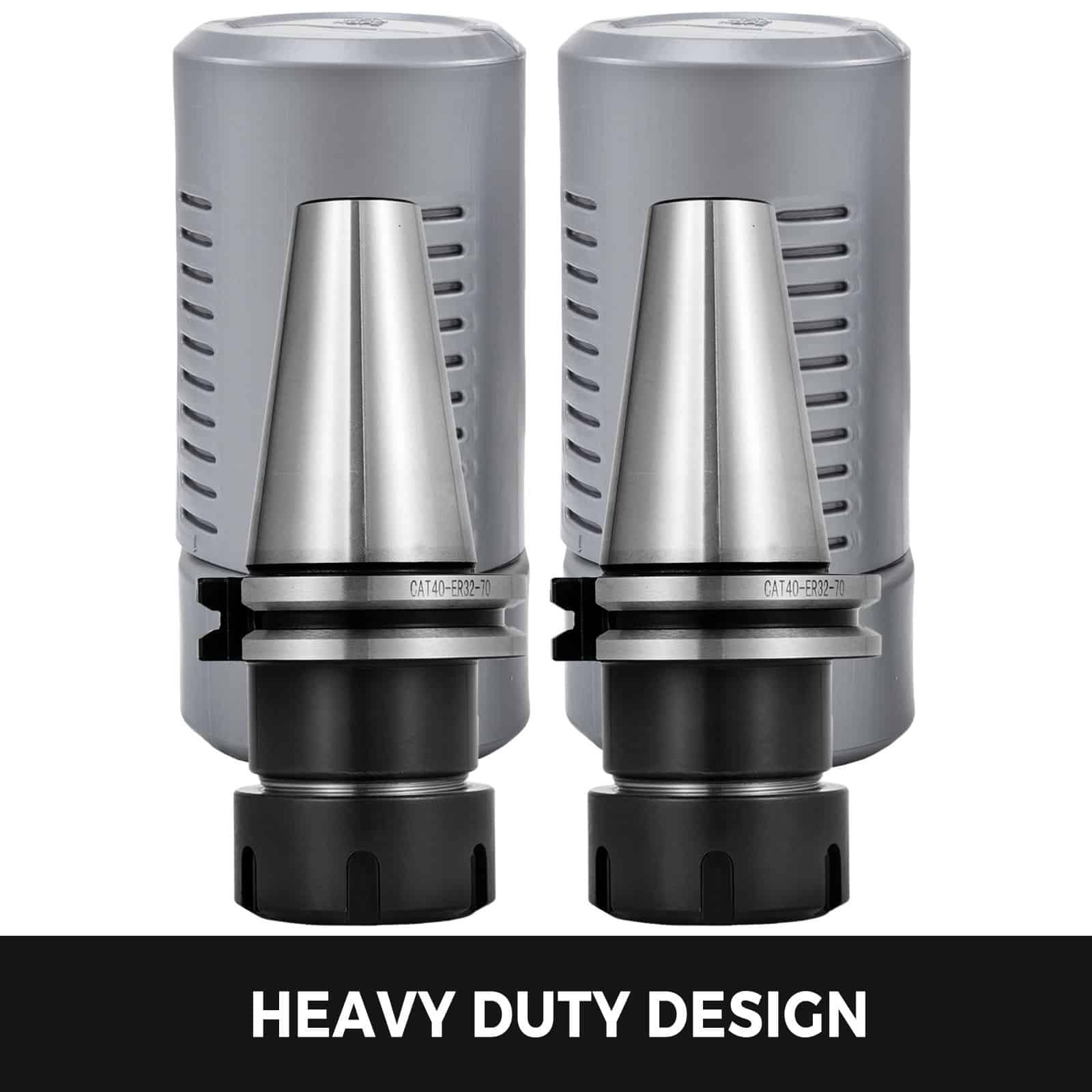VEVOR 5-Piece CAT40 ER32 Collet Chuck Set, 70mm Gage Length, High Precision CNC Milling & Lathe Tool Holder — Attēls 2