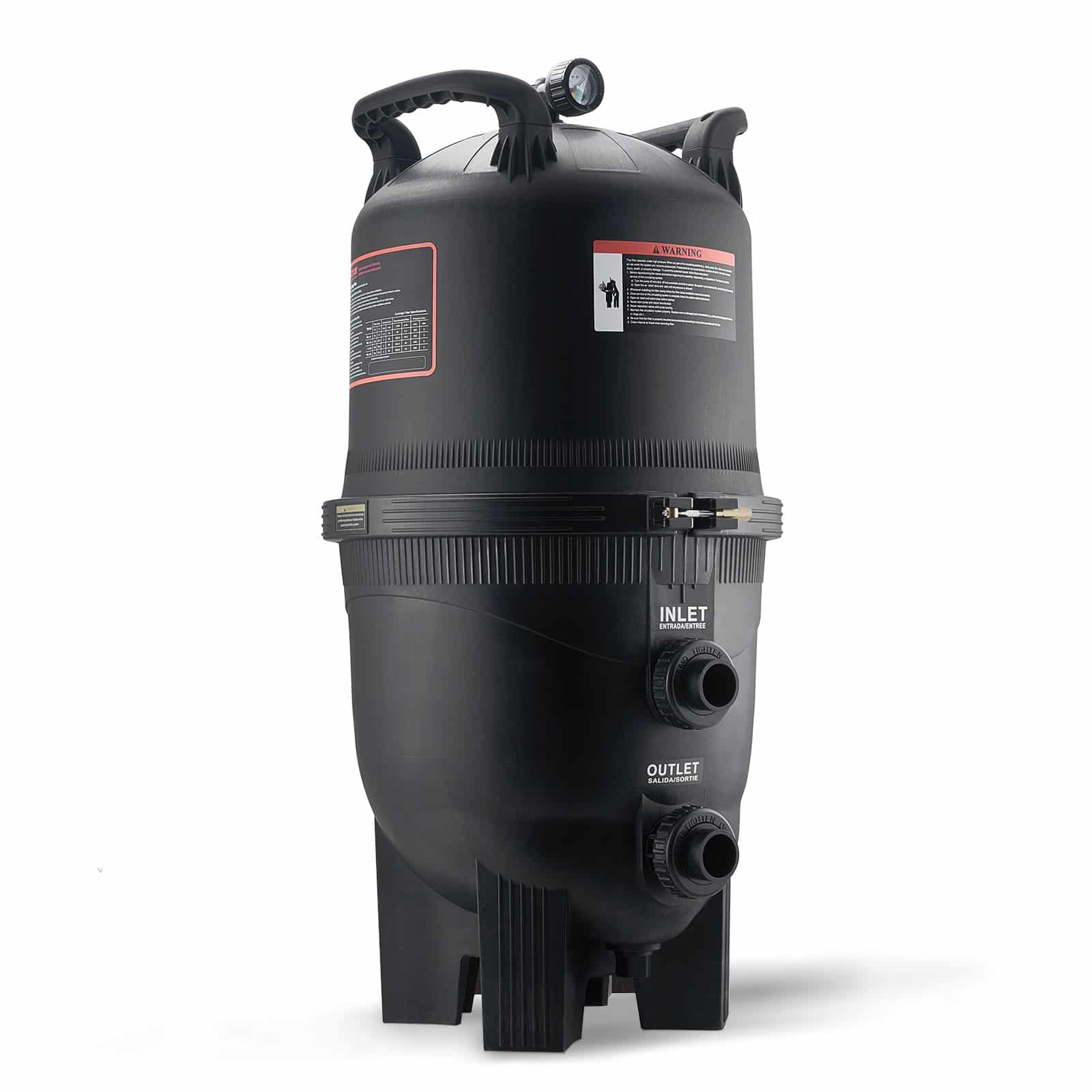 VEVOR Cartridge Pool Filter System, 49 m² Area, Leak-Proof, 50-Micron Core, for Inground & Above Ground Pools, Spas, Hot Tubs — изображение 12