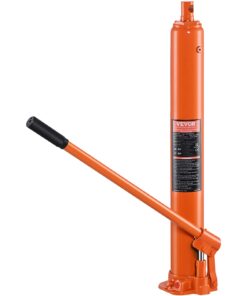 VEVOR 4-Ton Hydraulic Long Ram Jack with Flat Base, Single Piston Pump, 612–1112 mm Lift Range for Engine Hoists & Cranes