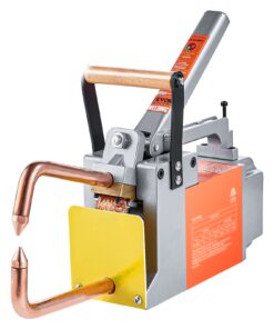 VEVOR Portable Spot Welder 3.2mm, 8KVA, 6500A Handheld Welding Gun for Carbon Steel, Stainless & Aluminum Sheet Welding