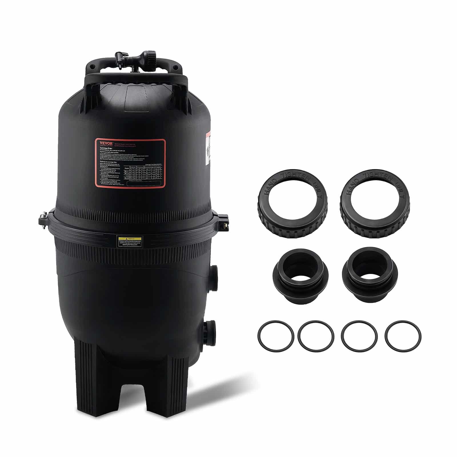 VEVOR Cartridge Pool Filter 40m², Leak-Proof Filter System for Above/Inground Pools, Hot Tubs, Spas, with Upgraded Core — изображение 9