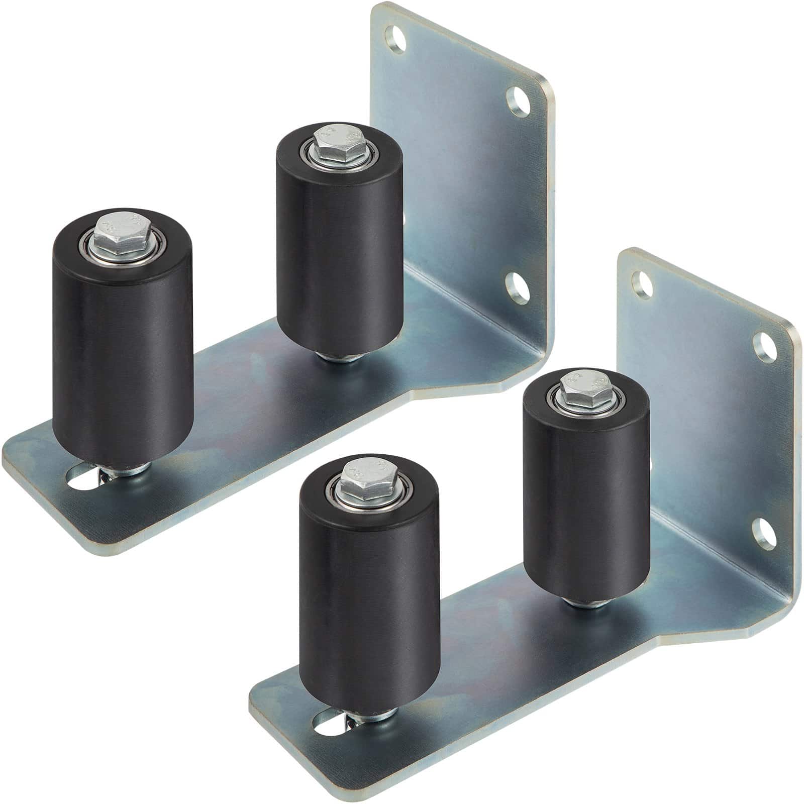 VEVOR Sliding Gate Roller Guide 2-Pack with L-Shape Zinc Bracket & Adjustable 7.6 cm Nylon Rollers for 5–7.6 cm Doors — изображение 10