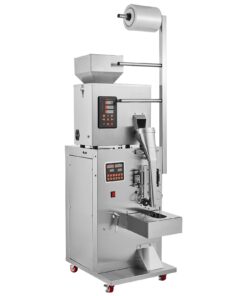 VEVOR Automatic Powder & Particle Filling Machine 1–100g, Stainless Steel, for Tea, Grains, Seeds, Flour, Glitter, Sachet Packing