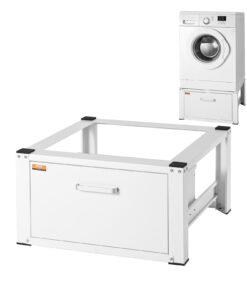 VEVOR универсальная подставка для стиральной машины с ящиком, 686x366 мм, грузоподъемность 299 кг, прочная база для техники