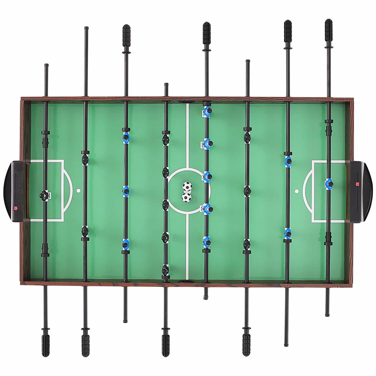 VEVOR 107 cm Foldable Foosball Table with 2 Balls, Indoor Game Table for Home, Office, Game Room, 22 Players - Pilt 9