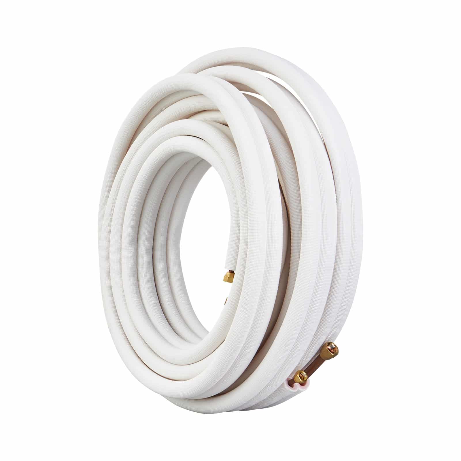 VEVOR 15240mm Mini Split Line Set with 9.5 & 15.9mm Copper Pipes and Triple-Layer Insulation for HVAC AC Systems - Pilt 11