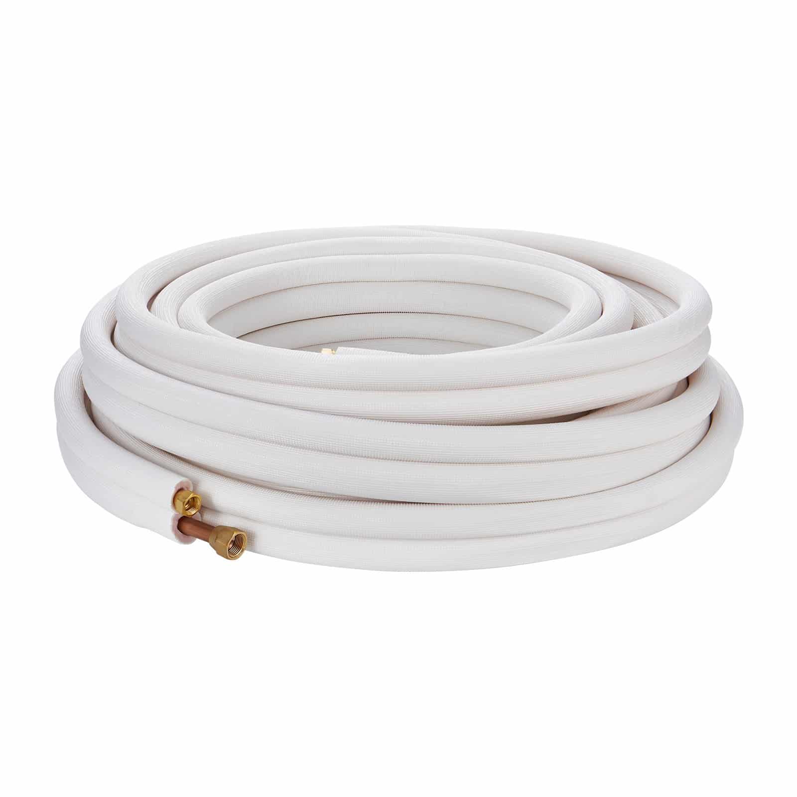 VEVOR 15240mm Mini Split Line Set with 9.5 & 15.9mm Copper Pipes and Triple-Layer Insulation for HVAC AC Systems - Pilt 12