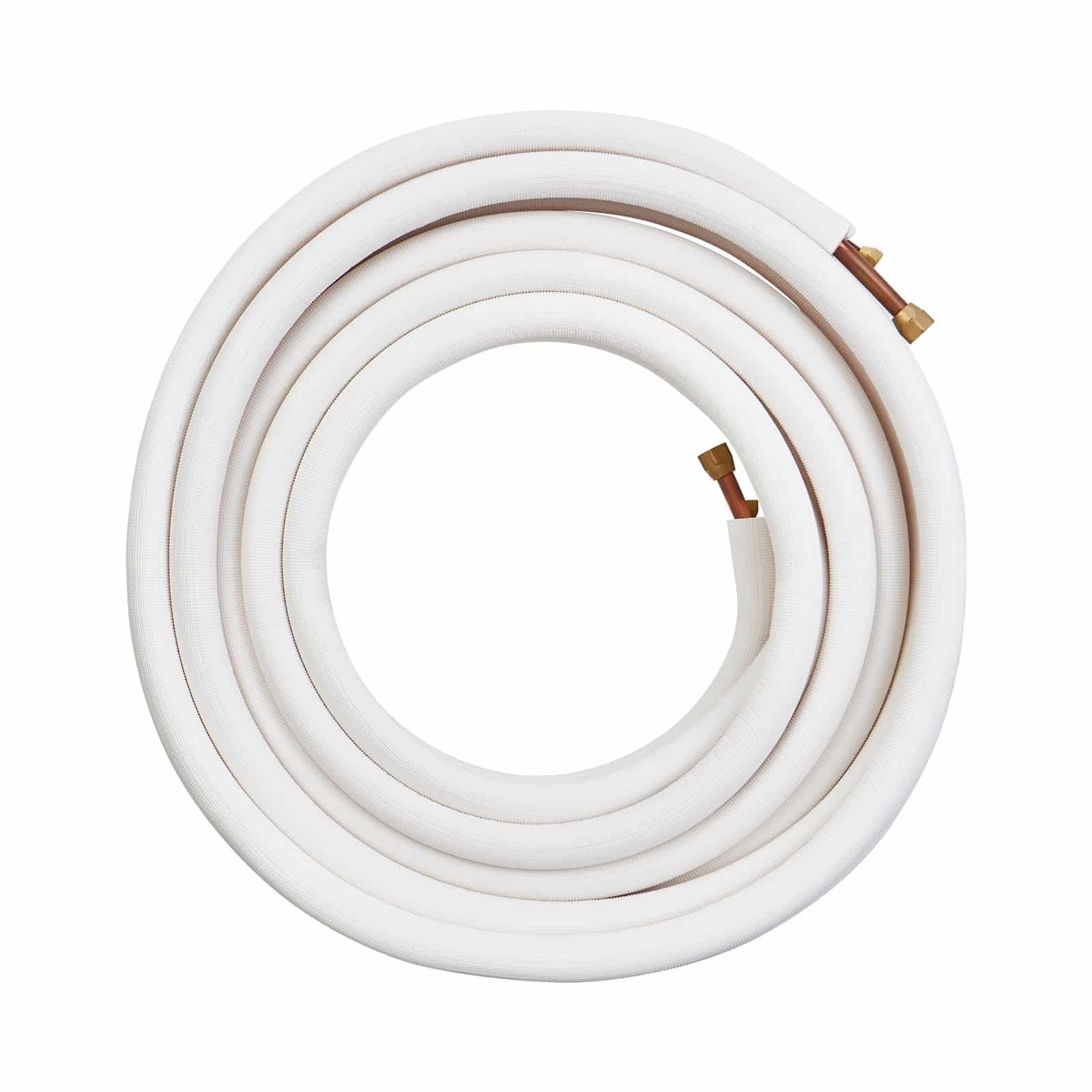 VEVOR 15240mm Mini Split Line Set with 9.5 & 15.9mm Copper Pipes and Triple-Layer Insulation for HVAC AC Systems - Pilt 9