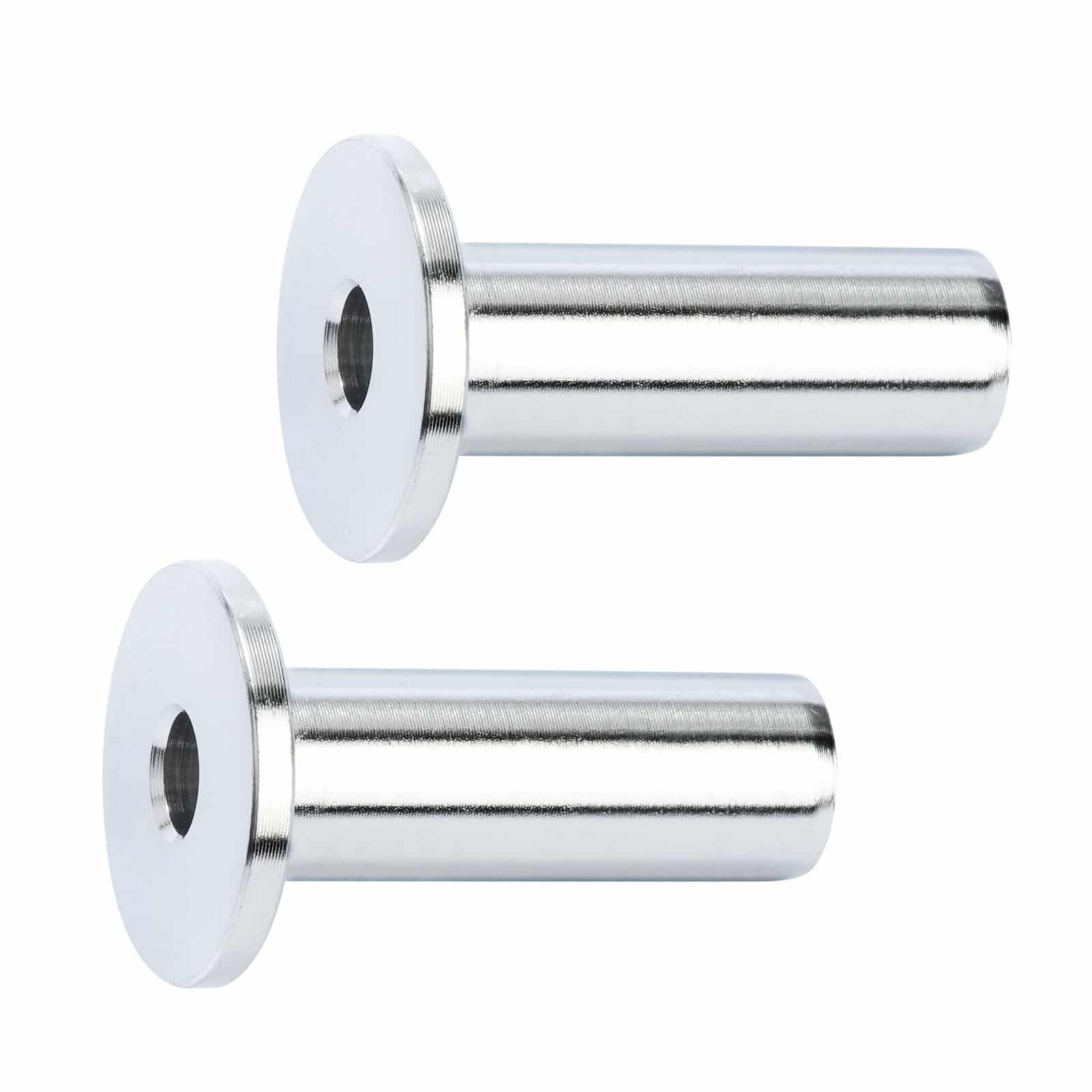 VEVOR 121-Pack T316 Stainless Steel Cable Protector Sleeves for 3.2mm Railing, DIY Balustrade Kit with Drill Bit, Silver - Pilt 12