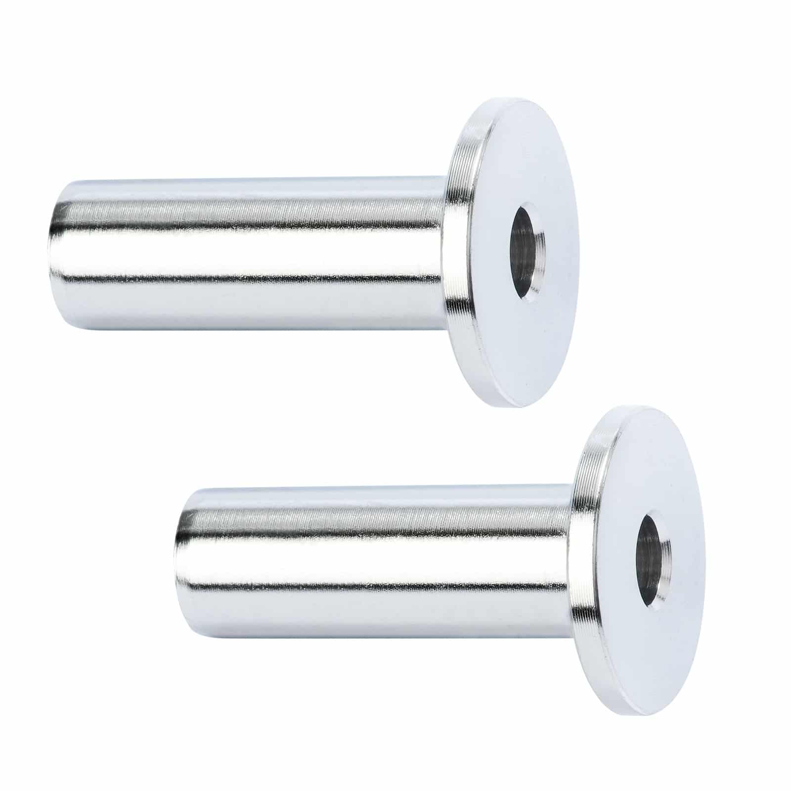 VEVOR 121-Pack T316 Stainless Steel Cable Protector Sleeves for 3.2mm Railing, DIY Balustrade Kit with Drill Bit, Silver - Pilt 9