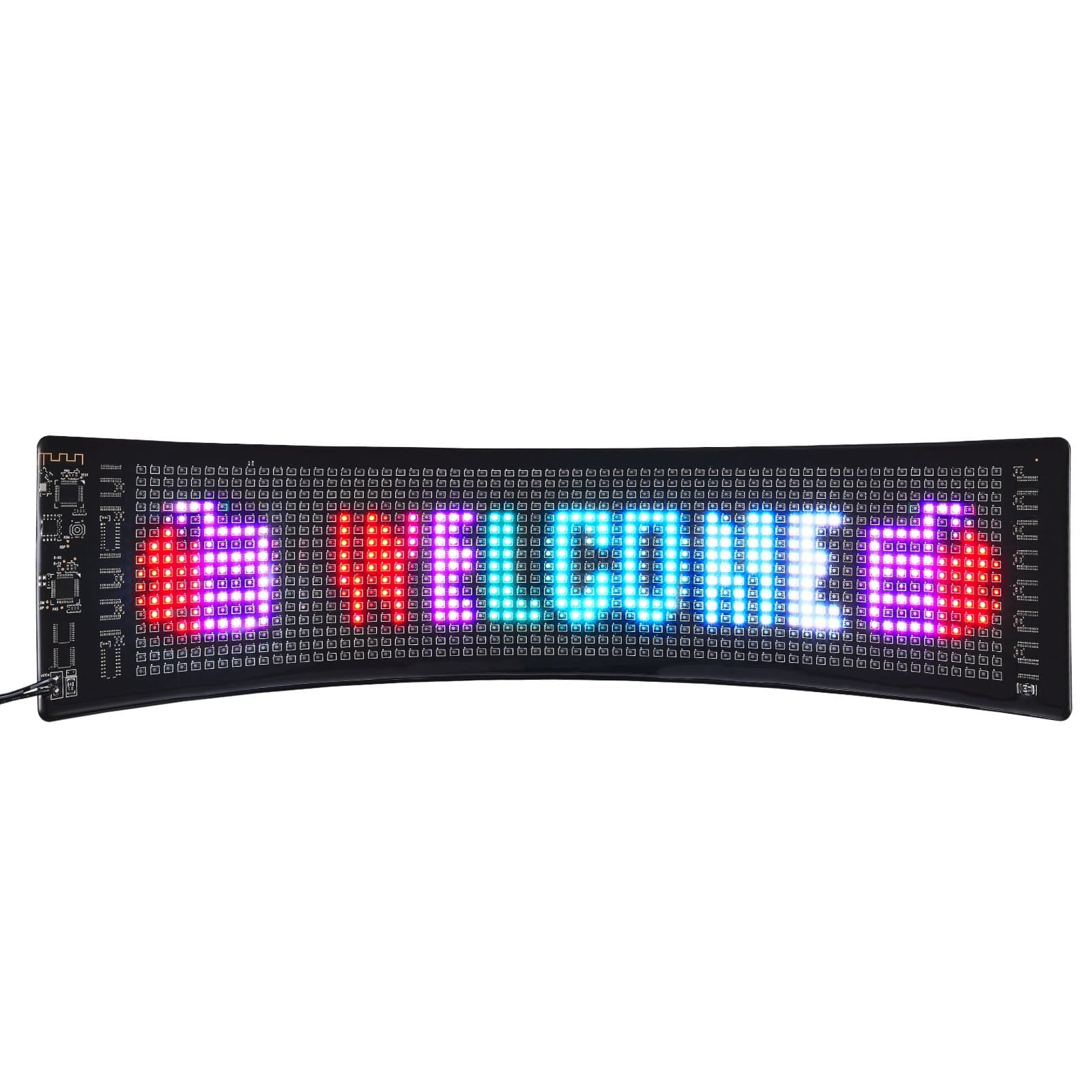 VEVOR Programmable LED Sign 38x10cm, P5 Full Color Scrolling Display Board, Bluetooth APP Control for Car, Store, Bar Ads - Image 11
