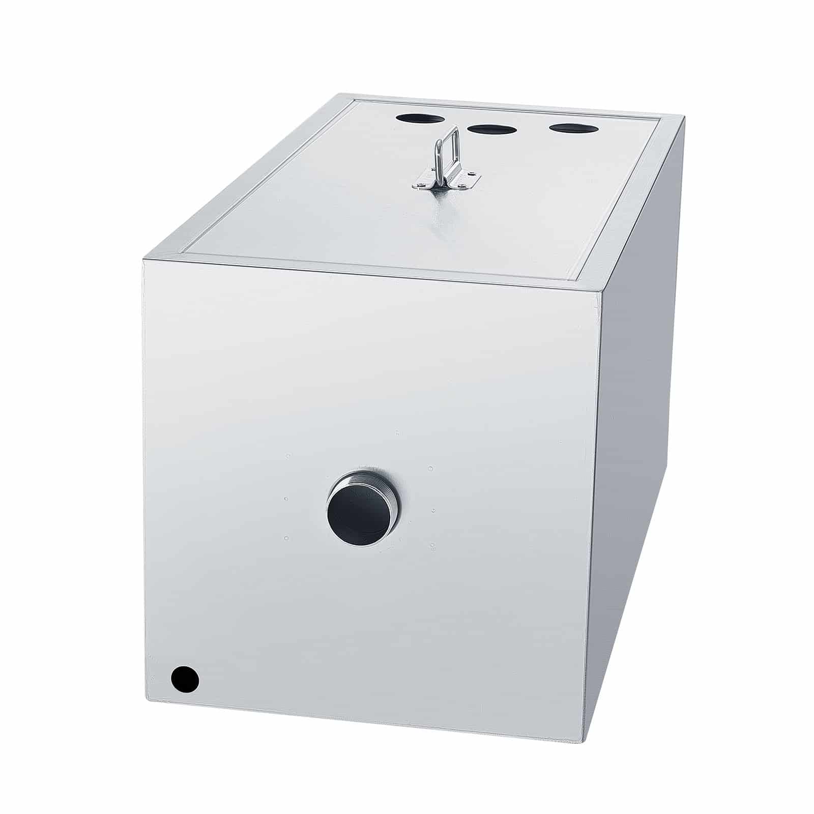 VEVOR 11.3 kg Stainless Steel Grease Trap, 6.4 GPM Interceptor with Top Inlet for Restaurant and Home Kitchen Wastewater - Зображення 9