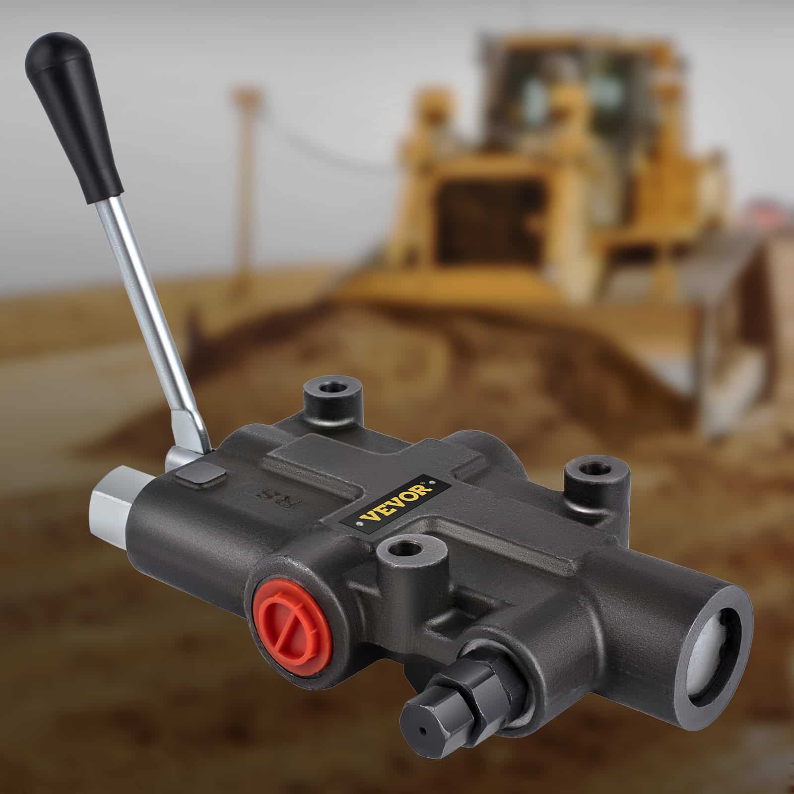 VEVOR 1-Spool Hydraulic Directional Control Valve, 79 L/min, 250 Bar, for Tractors, Loaders, Excavators - Зображення 8