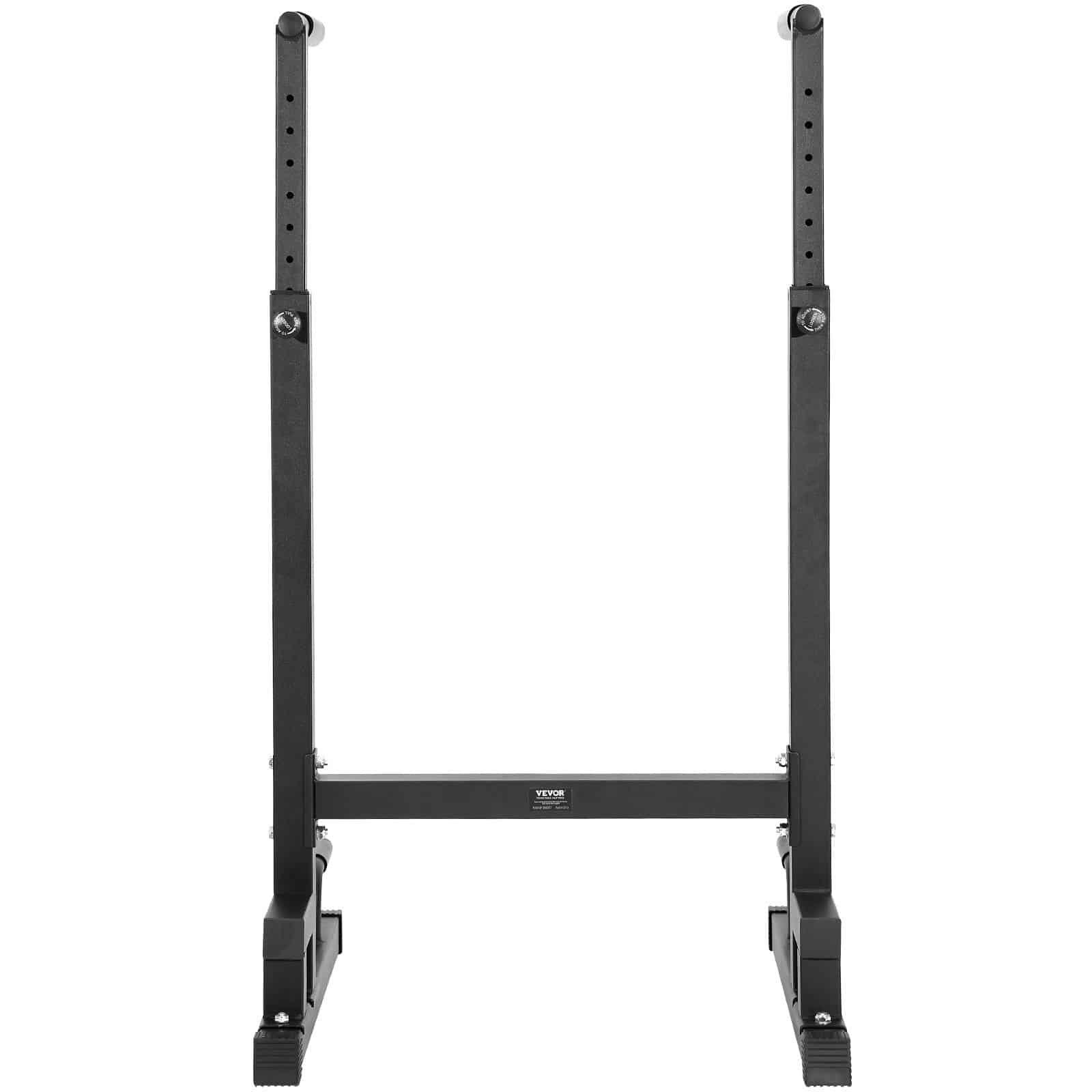 VEVOR Adjustable Dip Bar Station, 227 kg Capacity, Heavy-Duty Steel Parallel Bars for Home Gym Strength Training - Image 11