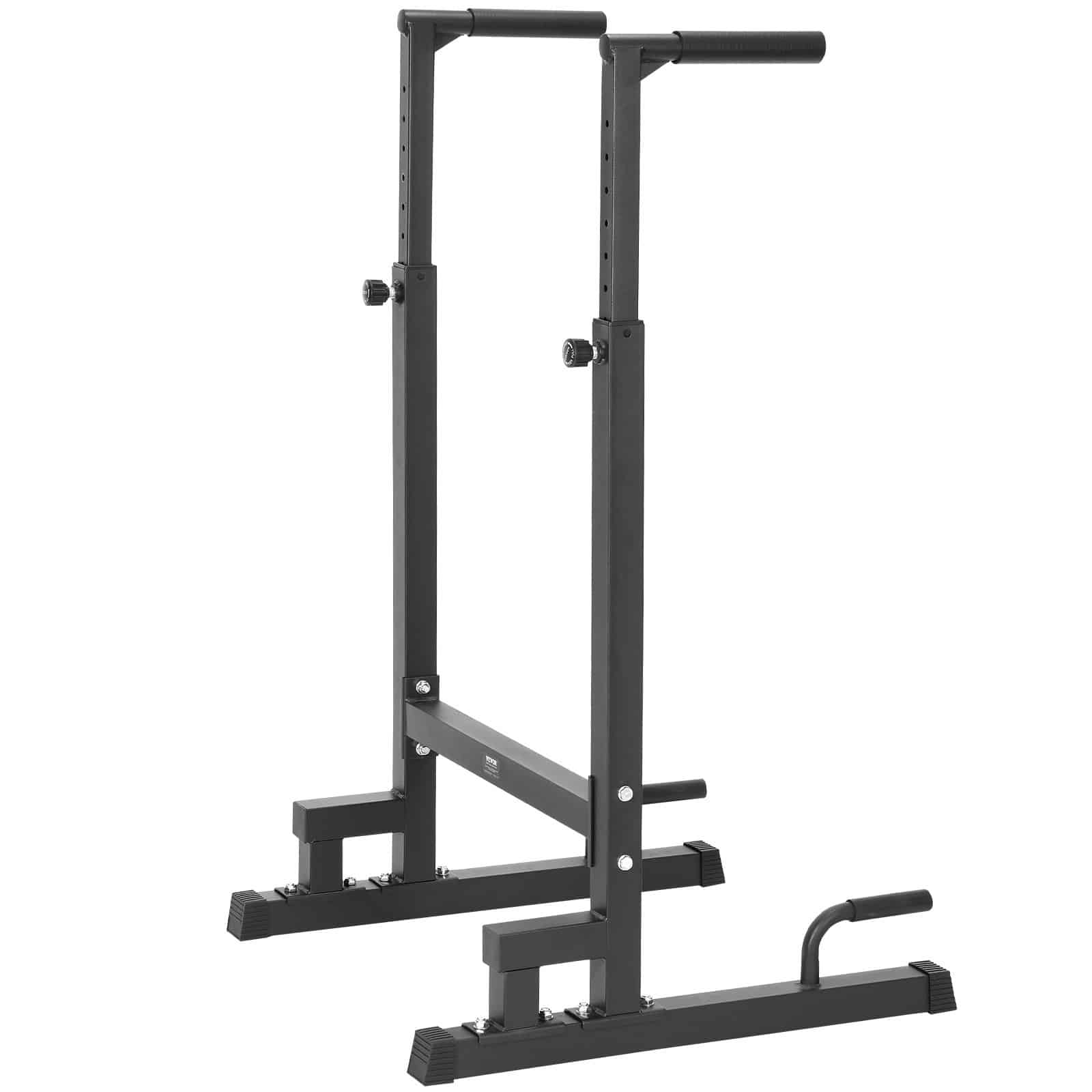 VEVOR Adjustable Dip Bar Station, 227 kg Capacity, Heavy-Duty Steel Parallel Bars for Home Gym Strength Training - Image 12
