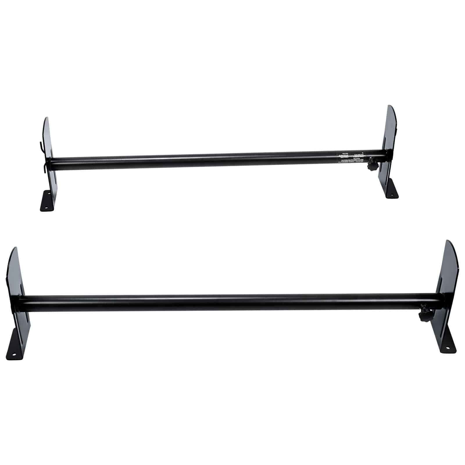 VEVOR Adjustable Alloy Steel Van Roof Ladder Rack, 2 Bars, 227 kg Capacity, Fits 910–1330 mm Roofs, For Chevrolet Express, GMC Savana - Pilt 11