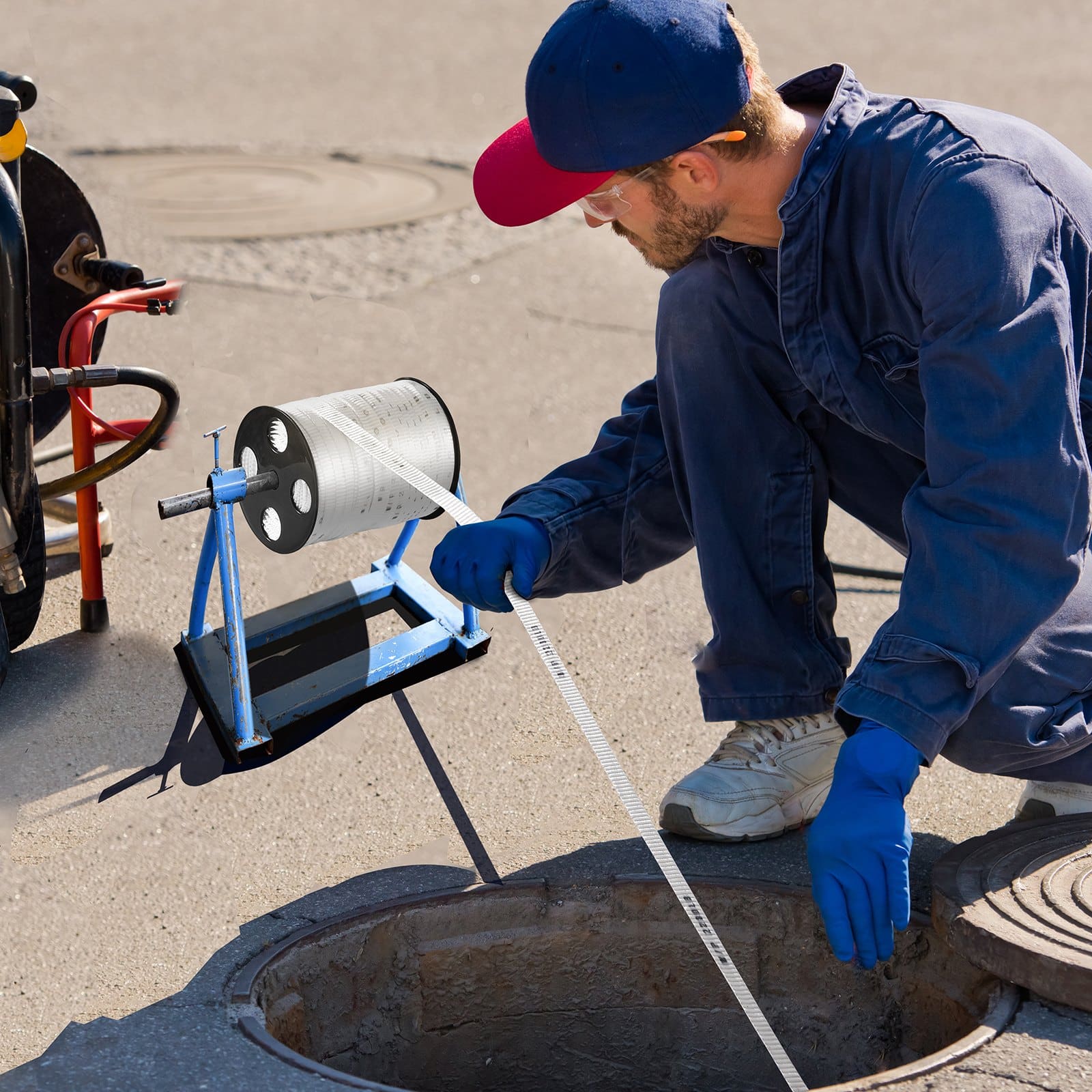 VEVOR 19mm x 81m Polyester Pull Tape, 1134kg Tensile Strength, Flat Mule Rope for Cable Pulling, Packaging, White - Image 8