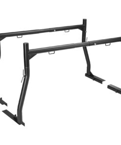 Регулируемая стойка для стальных грузовых автомобилей VEVOR 117 (регулировка 180 см), вместимость 363 кг, крепление без бурения, сверхпрочная стойка для каяков и пиломатериалов