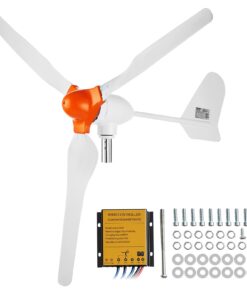 VEVOR 800W 12V vēja turbīnas ģenerators ar MPPT kontrolieri, 3 lāpstiņas, 2.5 m/s starta ātrums, mājai, saimniecībai, RV, laivām