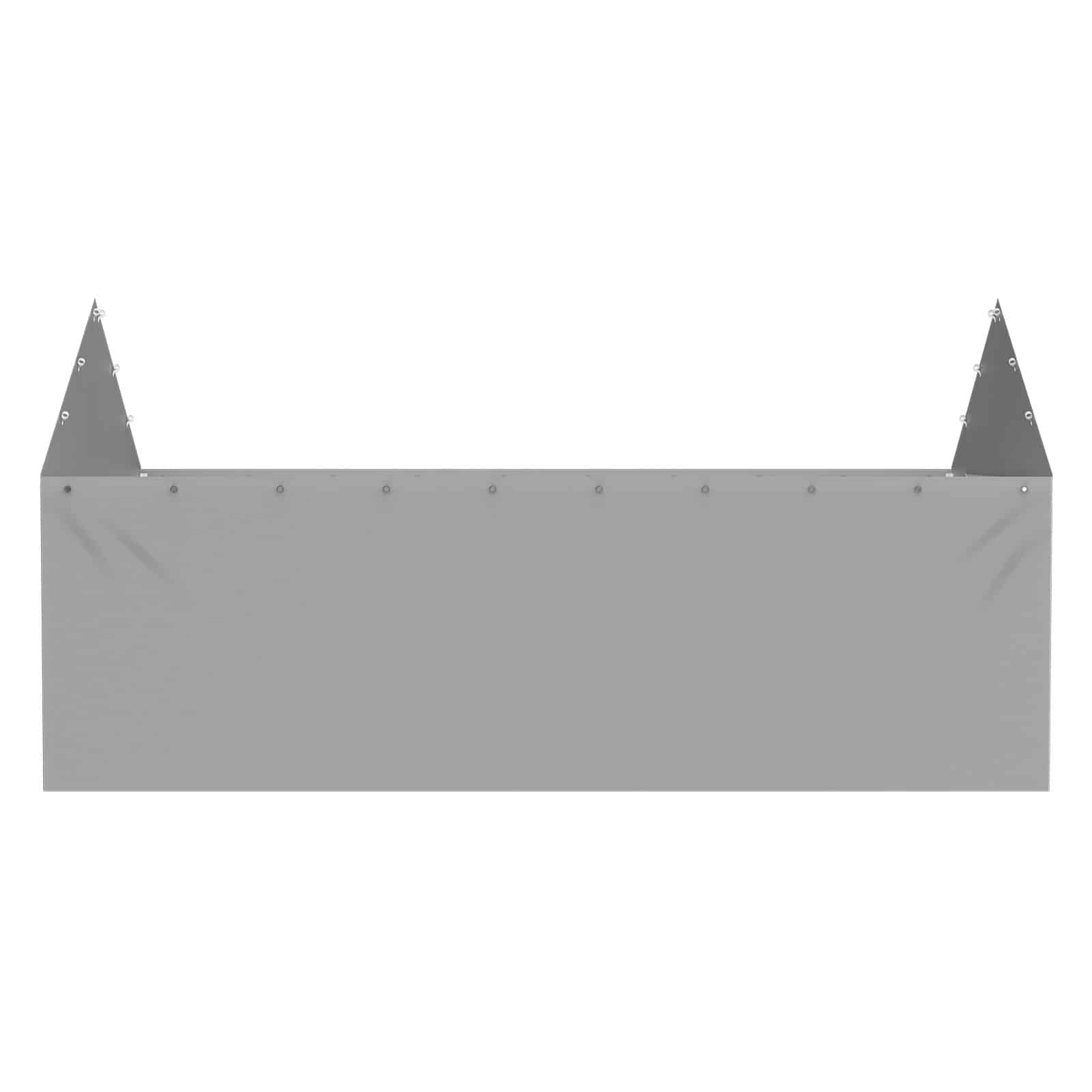 VEVOR 4-Panel Side Wall Canopy Replacement 4x6m, Waterproof UV-Resistant PE Tarp for 13x20ft Carport Frame, Grey, Frame Not Included - Image 12