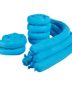 Универсальные абсорбирующие валики VEVOR 76x1200 мм, объём 75 л, 12 шт – многоразовые средства для устранения разливов
