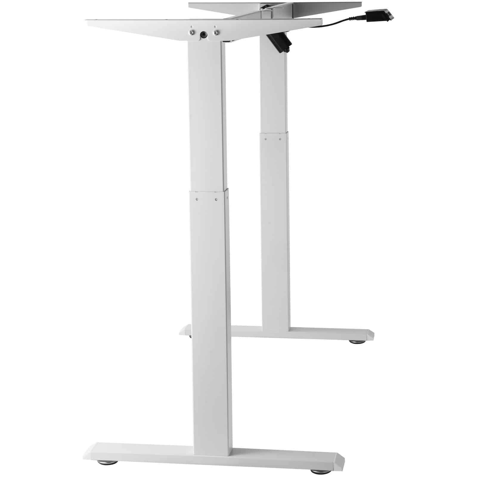 VEVOR Electric Standing Desk Frame, Adjustable 70–117 cm Height & 95–158 cm Length, Ergonomic White Sit-Stand Base for Home/Office - Зображення 10