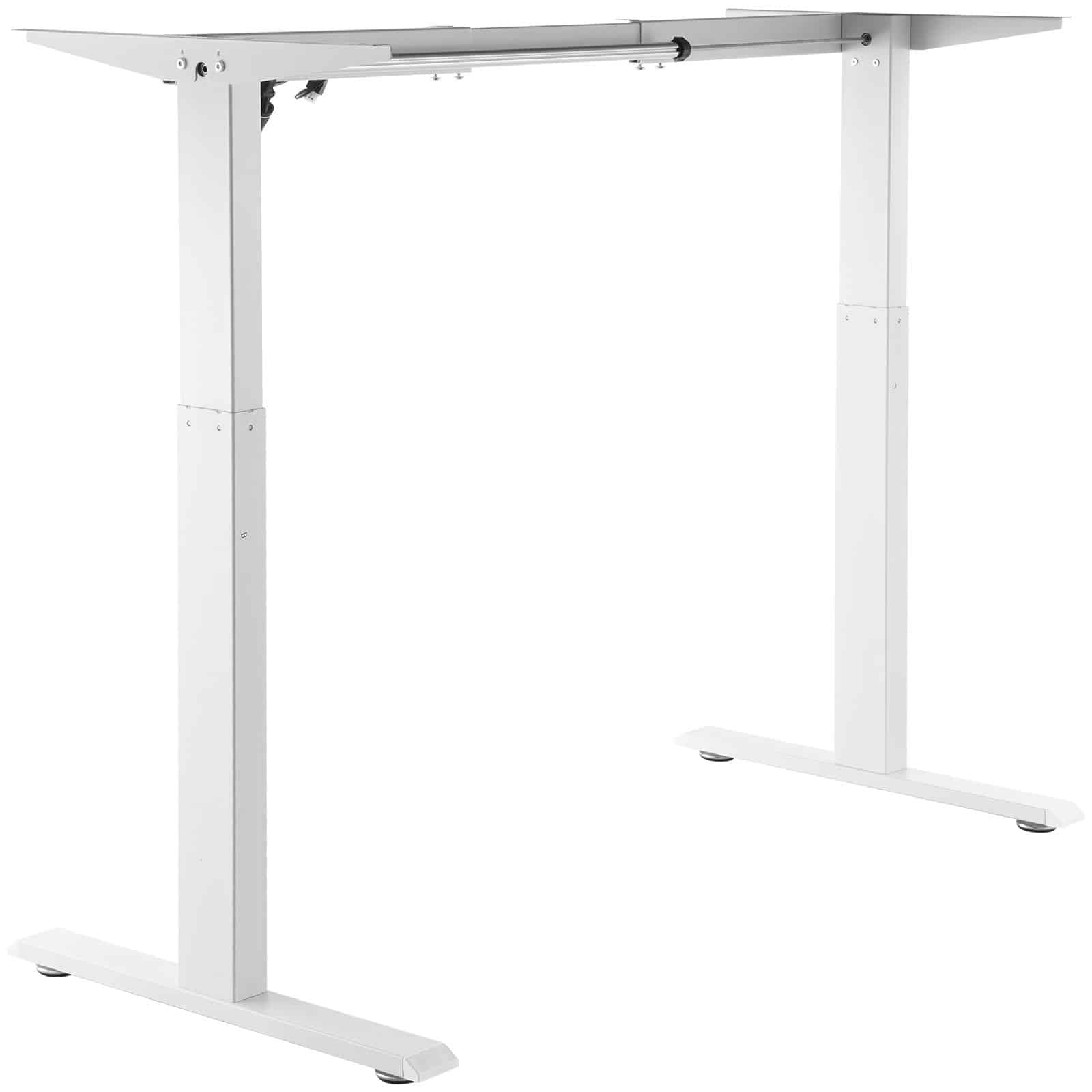 VEVOR Electric Standing Desk Frame, Adjustable 70–117 cm Height & 95–158 cm Length, Ergonomic White Sit-Stand Base for Home/Office - Зображення 12