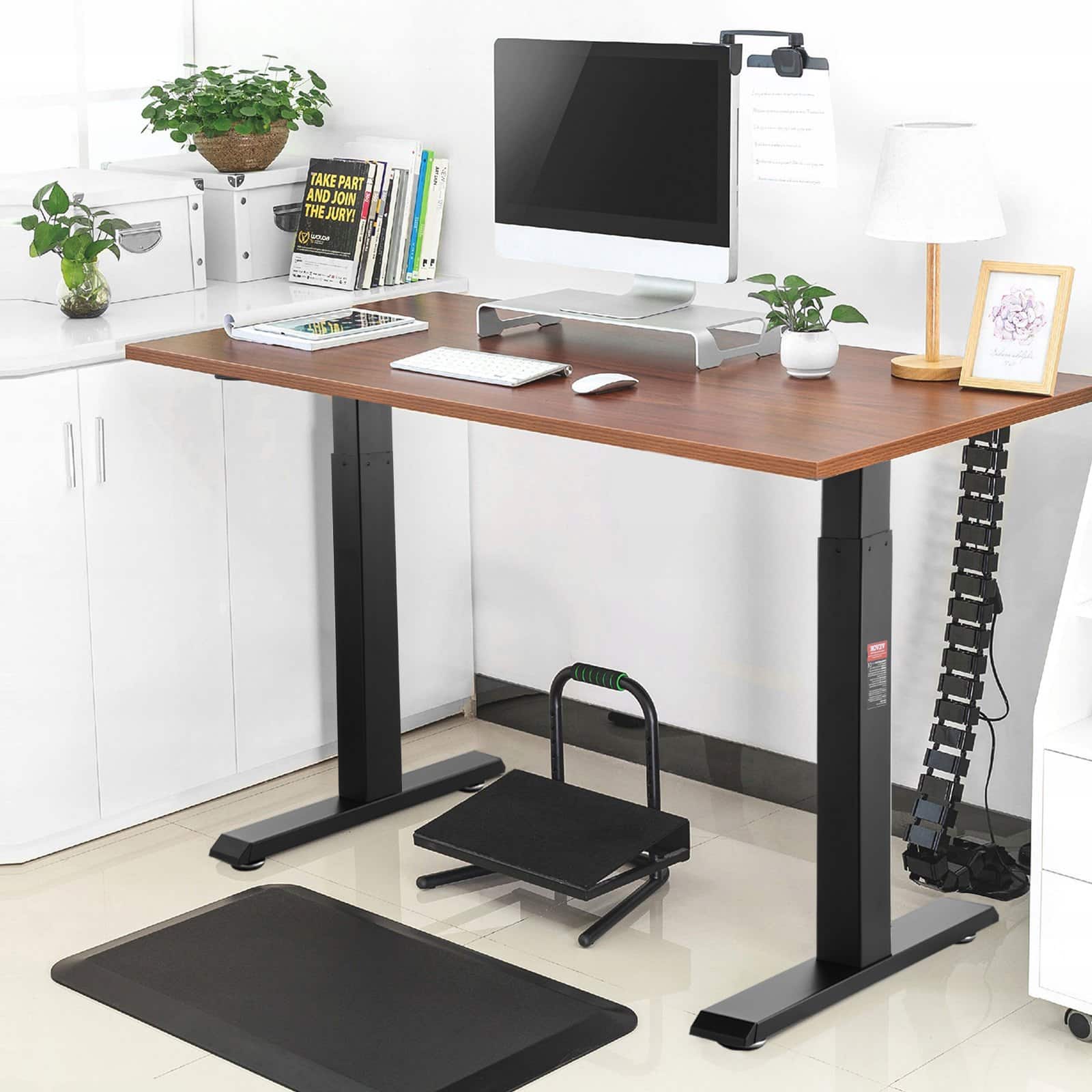 VEVOR Electric Standing Desk Frame, Dual Motor, Adjustable Height 70–117 cm, Black, Fits 120–210 cm Desktop, 125 kg Load — изображение 8